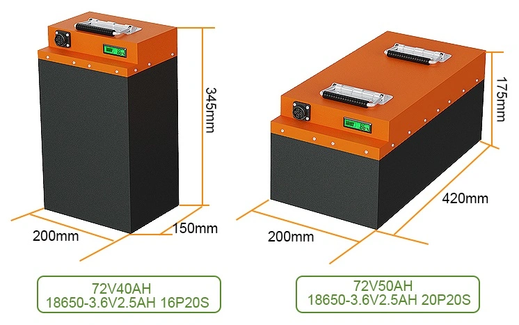 Battery Charger Rechargeable 96V 60V 72V 10ah 15ah 20ah 25ah 30ah 40ah 50ah 60ah LiFePO4 Battery for Electric Vehicle /Lihium Ion Battery