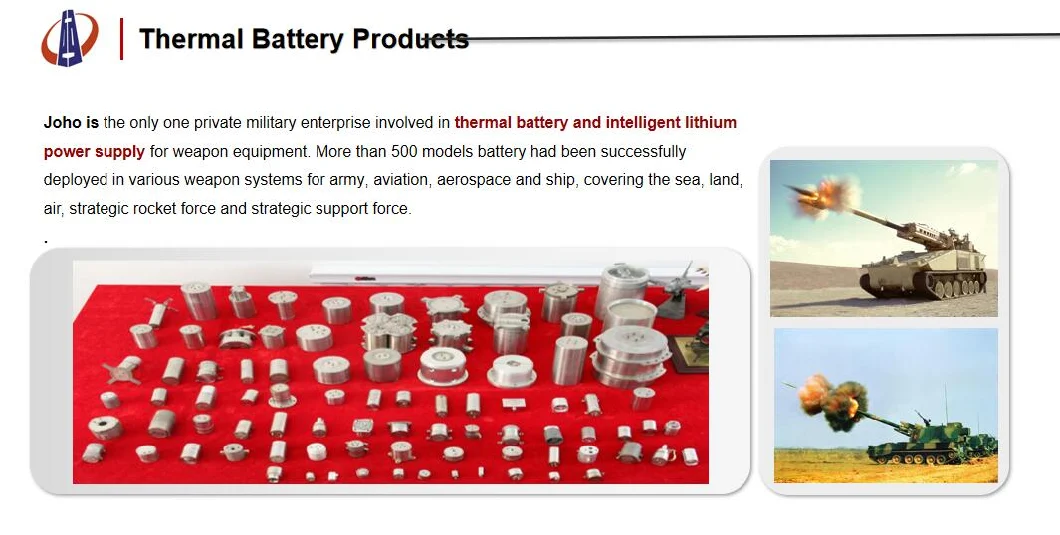 20A Operating Current Primary Reserve Battery