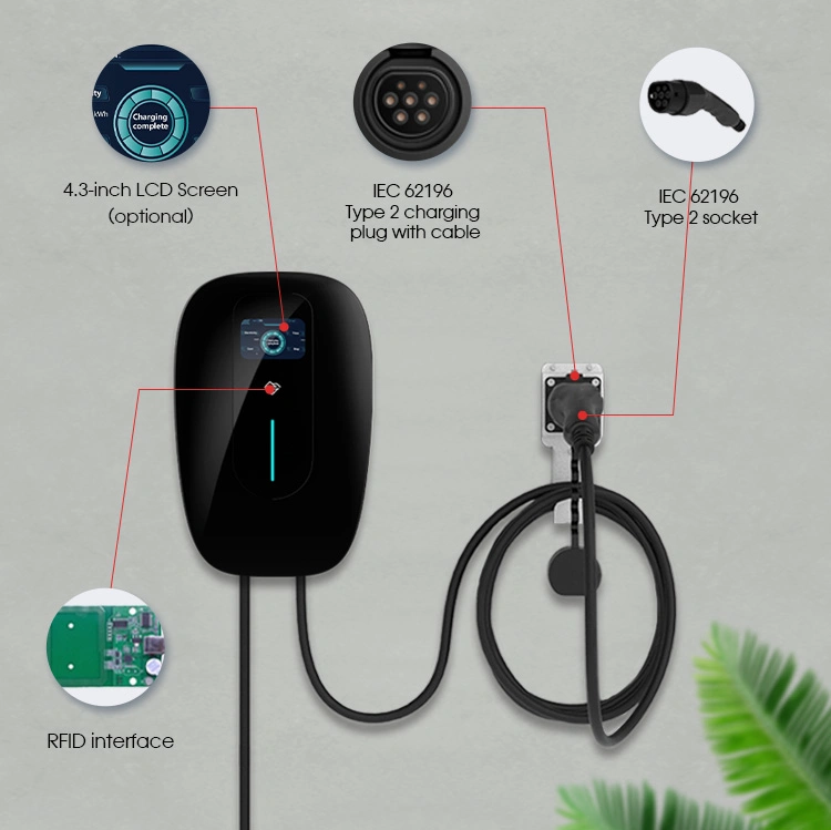 Hot Sale Green Science Type 2 Stable Safe Durable 2 Year Warranty Reliable 22kw EV Car Battery Charger