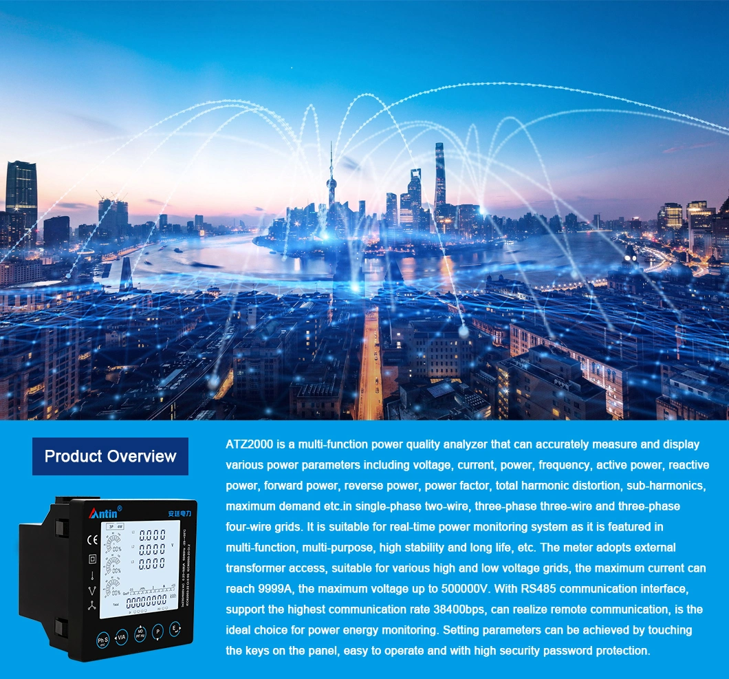 Antin Multi-Circuit Submeter, Pad Mounted Metering Solution, Panel Mounted Metering Solution