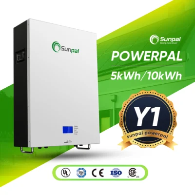 Sunpal 48V 100ah 200ah Power Wall LiFePO4 Литиевая батарея